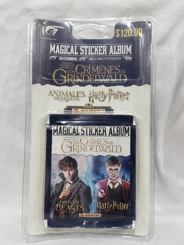 Crimenes De Grindelwald Panini Blister Con 50 Estampas 