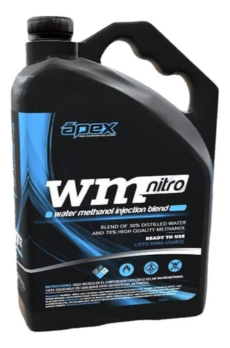 Apex Agua Metanol Nitro 4lts Listo Para Usar Kit Metanol