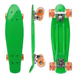 Patineta Skate Tipo Penny Mini Long Board Para Niño, Verde.