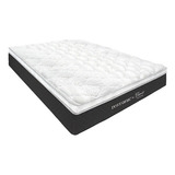 Colchon King Size Restonic Blair Antibacterial Ortopedico Blanco/negro