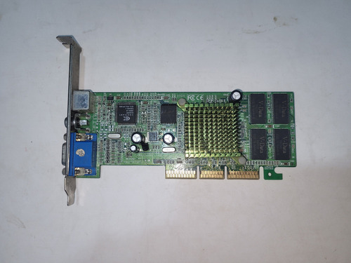 Placa De Video Geforce Mx400 64mb Agp 4x