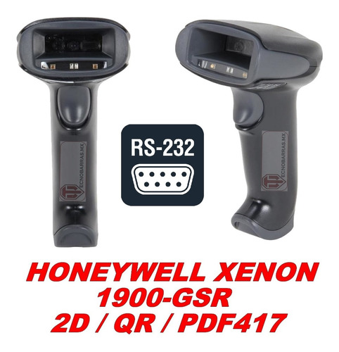 Lector Codigo Barras Qr Pdf417 Honeywell Xenon 1900g Serial