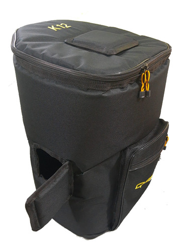 Bag Case P/caixa De Som Qsc K 12 Acolchoada Tampão 
