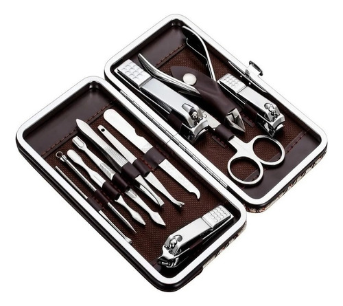 Set Herramientas Manicure Profesional 11 Piezas