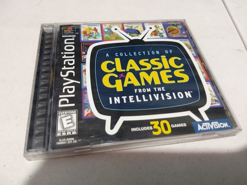 Classic Games Fron The Intellivision Ps1