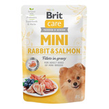 Brit Care Pouch Dog Mini Rabbit And Salmon 85gr. Np