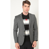 Saco/blazer Casual Slim Fit Calvin Klein Gris Jaspe Talla S