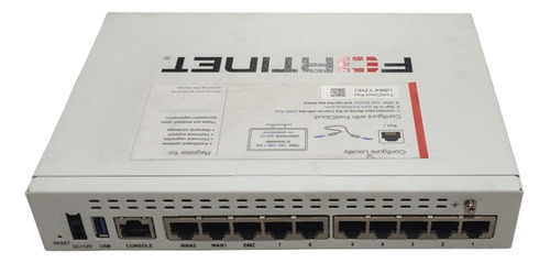 Firewall Fortinet 60e Ja Registrado 2wan 7lan