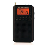 Hrd-104 Am/ Fm Radio Estéreo Pocket 2 Bandas Digital