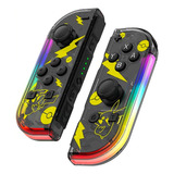 Joycons Rgb Genérico Para Nintendo Switch Pokemon