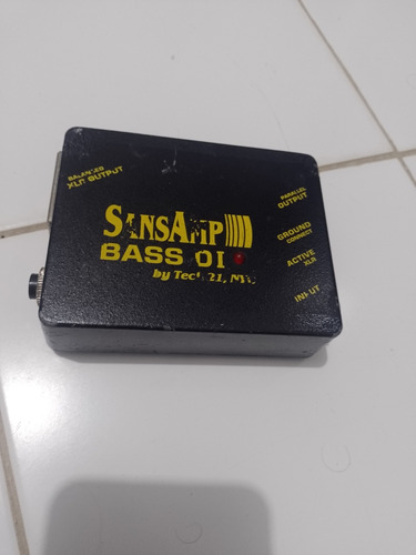 Pedal Tech 21 Sansamp Bass Di Para Baixo