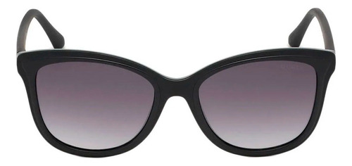 Lentes De Sol Mujer Inyectado Geométrico Gu7627 Guess Color Shiny Black/gradient Smoke