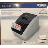 Impresora De Etiquetas Y Códigos De Barra Brother Ql 800