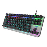 Teclado Gamer P/ Pc Notebook Usb Iluminação Multi Efeitos