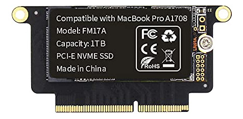 Ssd Nvme 1tb Fleane Fm17a Para Macbook Pro A1708 (2016-2017)