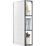 Umbra Cubiko Mirror And Storage Unit Black