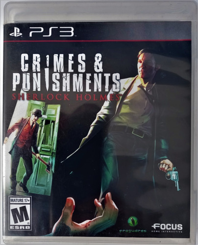 Jogo Crimes & Punishments Sherlock Holmes Original Ps3 Cd.