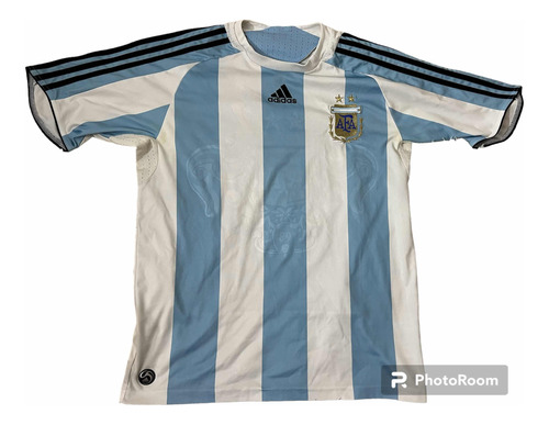Camiseta Titular Argentina 2009 adidas