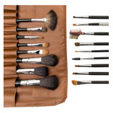 Set De Brochas Y Pinceles Maquillaje Profesional X17 P5850