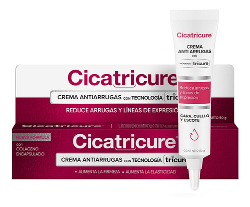 Cicatricure Crema Facial Antiedad Con Colágeno 50 G