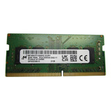 Memoria Ram Micron 8gb 1rx8 Pc4-3200aa-sa2-11 Ddr4 Sodimm