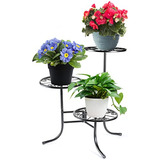 Soporte De Metal De 51 Cm De Alto Plantas, 3 Niveles De...