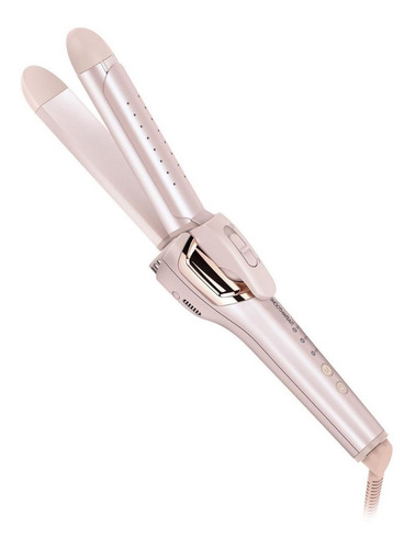 Alaciadora Rizadora Cabello Pelo Smoothwrap Dual Ion Therapy Cs3290es Color Rosa 