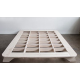 Base Para Cama Queen Size En Triplay De Pino De 18 Mm