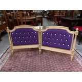 Manyantiques - Divan Cama Estilo Frances Luis Xvi Capitone.