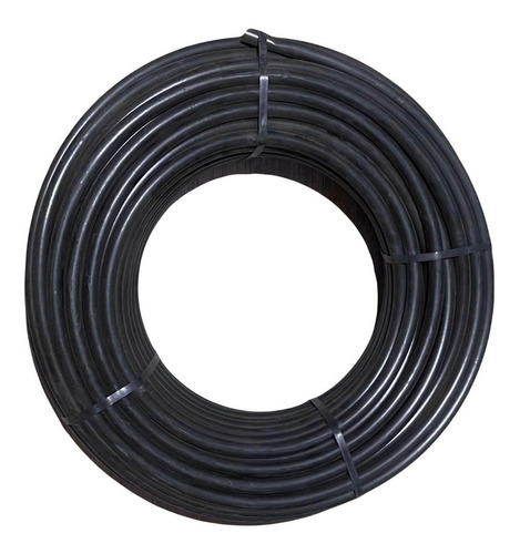 Manguera Poliducto Negro De 3/4 C40 Rollo Para Riego De 100m