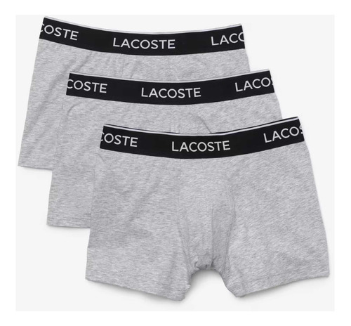 Paquete 3 Bóxers Hombre Lacost Calzoncillos 