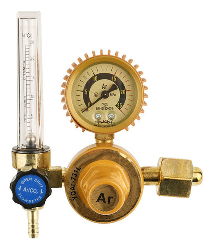 Regulador Con Flujómetro Para Gas Argón Antichoque