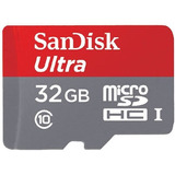 Sandisk Ultra 32gb Uhs-i/class 10 Tarjeta De Memoria Micro