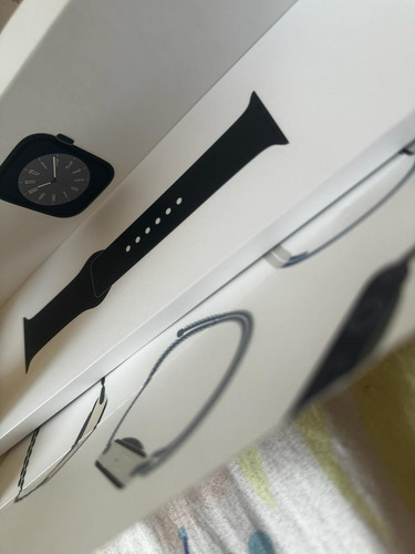 Apple Watch Serie 8 41mm Alumínio Preto