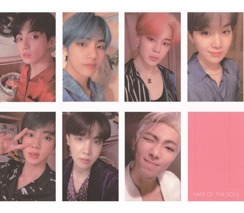 Photocard Bts Map Of The Soul Army 7piezas Por Pack 