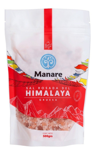 Sal Rosada De Himalaya Gruesa 500 Gr