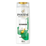  Shampoo Pantene Restauración Pro-v Solutions 400 Ml