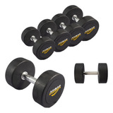 Kit Dumbell Usado Do 10 A 35 Kg - 10 Peças Dumbbell 