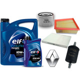 Kit Filtros Renault Duster F4r 2.0 16v + Aceite Elf 10w40 5l