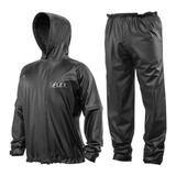 Kit Capa De Chuva Delta Flex Grande Com Capuz Moto Motoboy