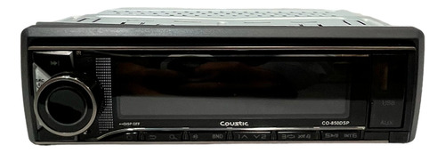 Autoestereo Coustic Co850dsp 1 Din Bluethoot Aux Sd Usb Mp3