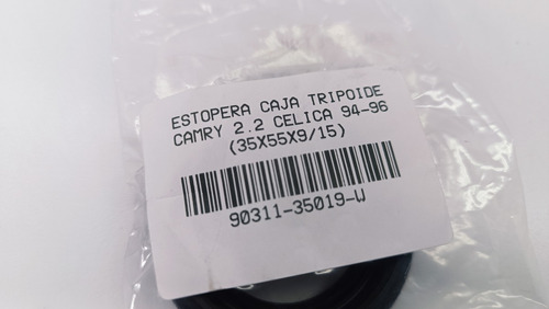 Estopera Caja Tripoide Camry 2.2 Celica 94-96 Foto 5