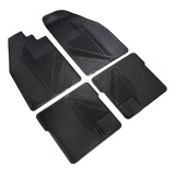 Set 4 Tapetes Originales Vocho Sedan Plastico Negro Uso Rudo