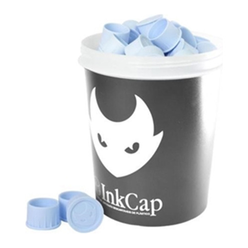 Ink Cap Batoque De Silicone Electric Ink Azul Gg 100 Unids