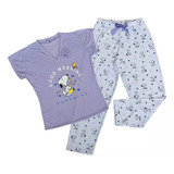 Pijamas Para Mujer En Pantalón Largo Snoopy