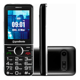 Celular Gradiente Gfp205p Dual Chip Mp3 Câmera Fone Rádio