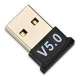 Receptor Usb 5.0 Plug And Play Adaptador Bluetooth Note Pc 