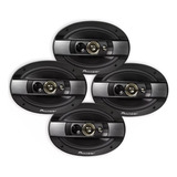 04 Alto Falantes 6x9 Ts-6990br Quadraxial Som 150w Rms Cada