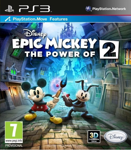 Disney Epic Mickey 2: El Retorno De Dos Héroes Ps3