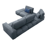 Sofa Relax Articulado Esquinero 4 Modulos Premium Batic